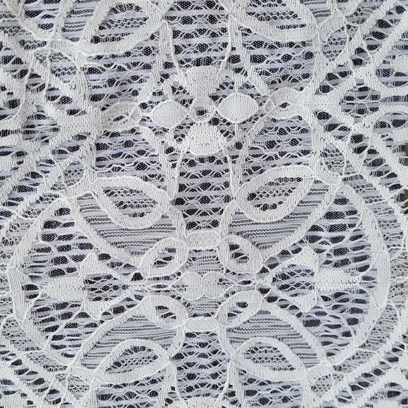 Joh Boho Striped Lace Top - Picture 6 of 8